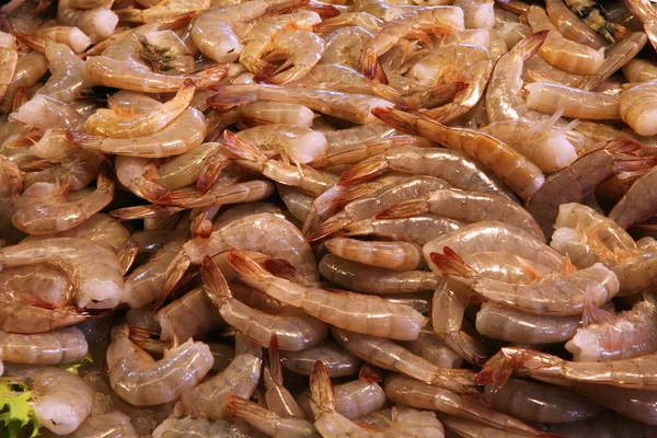 Crevettes Marché — Photo