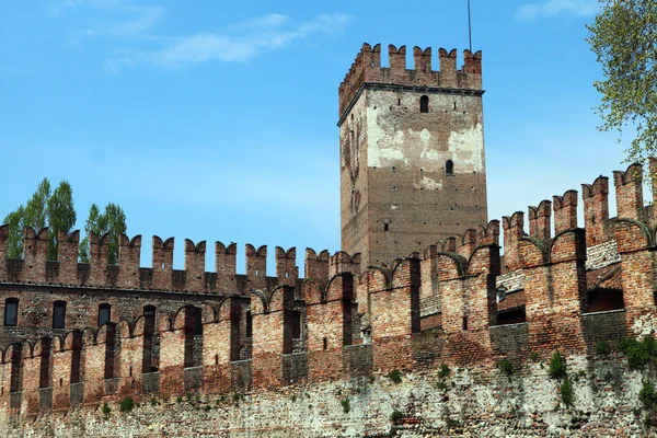 塔、 维罗纳、 意大利Πύργος, Βερόνα, Ιταλία 免版税图库图片