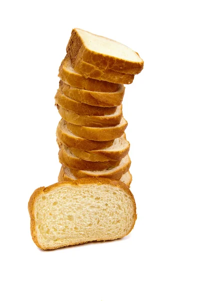 Torre hecha de pan — Foto de Stock