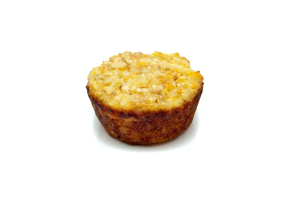Geïsoleerde gezonde muffin — Stockfoto