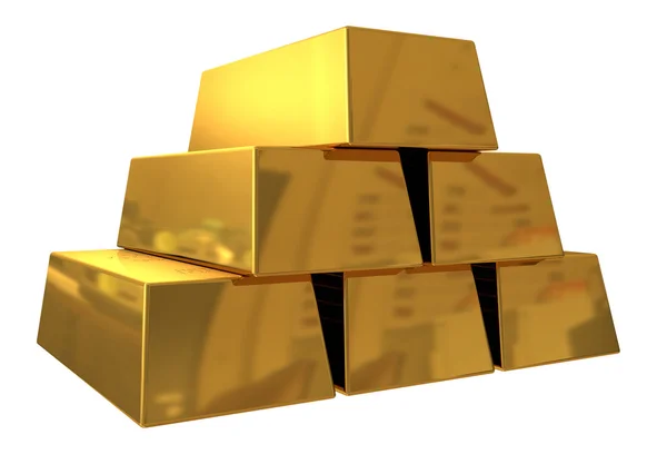 Gold bars — Stock Photo, Image