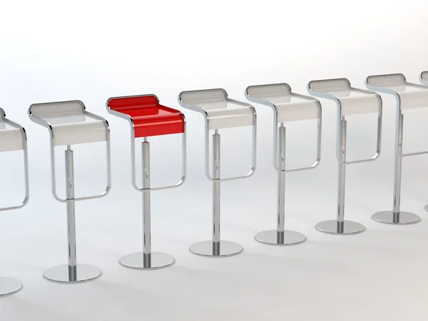 Chairs concept — Stock Photo, Image