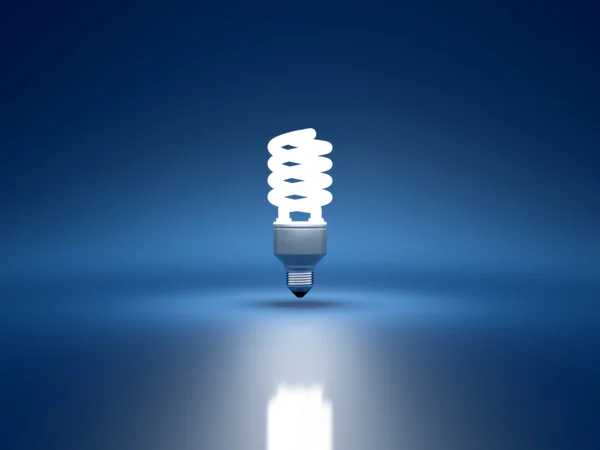 Флуоресцентна лампа — стокове фото