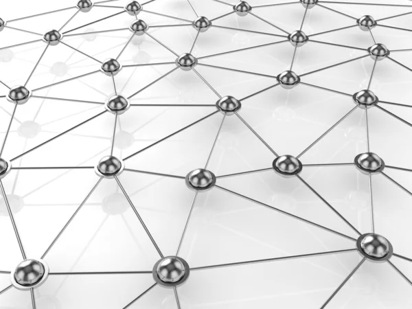 Abstracte verbinding netwerk concept — Stockfoto