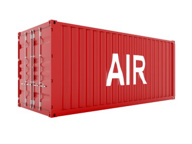 Cargo container clipart