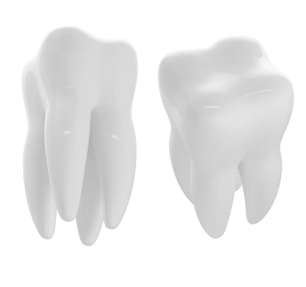 3D zub — Stock fotografie