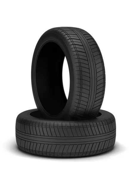 Dos neumáticos — Foto de Stock