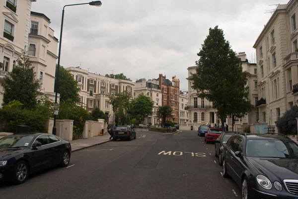 Londýnské čtvrti notting hill — Stock fotografie