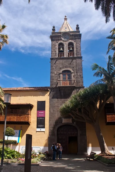 Tenerife Città Vecchia Chiesa — Foto Stock