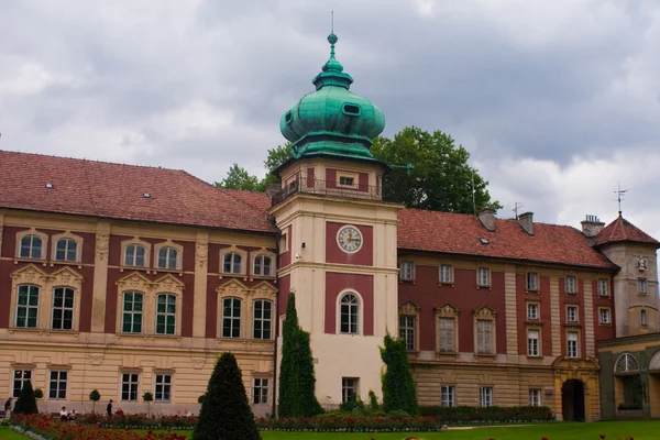 Польська замок в Ланцута — стокове фото