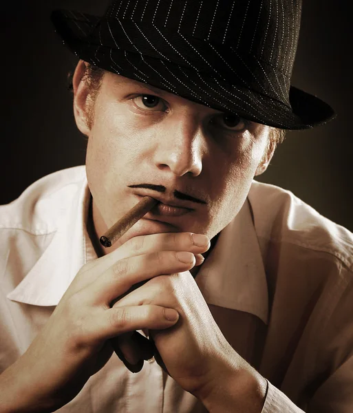 Retro mafia — Stock Photo, Image