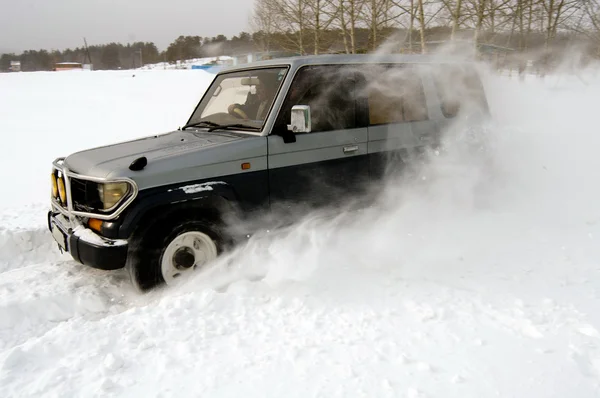 Winter Driving — Stock Photo, Image