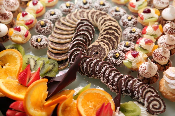 Diversity of pastry — Stock Photo, Image