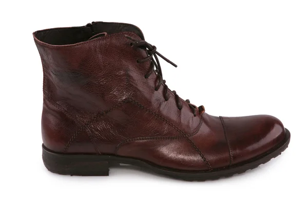 Sapato de couro marrom — Fotografia de Stock