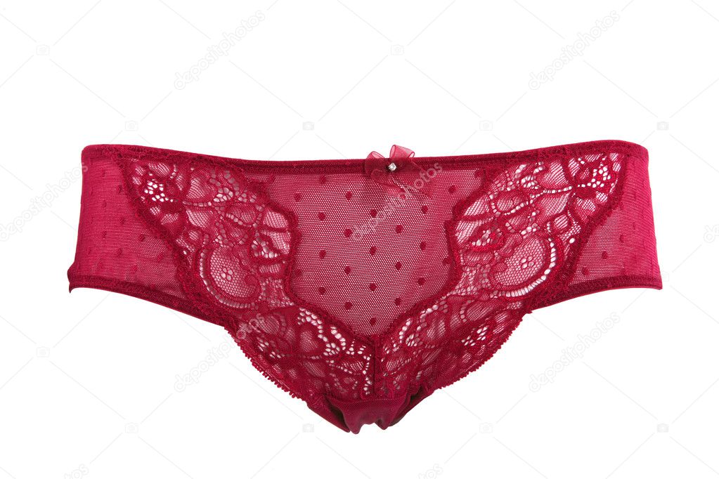 Red lace panties — Stock Photo © gsermek 4178978