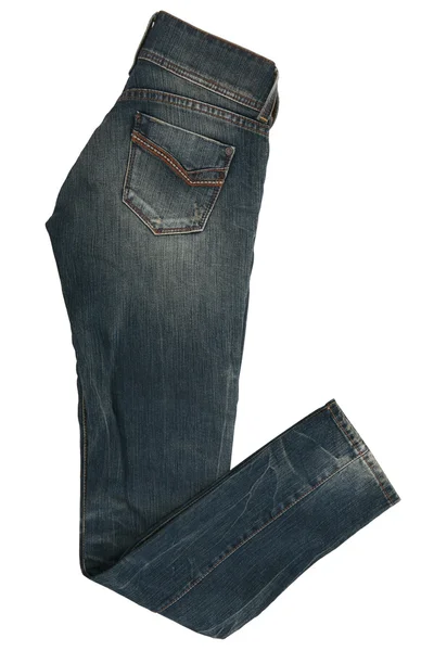 Kvinnliga jeans byxor — Stockfoto