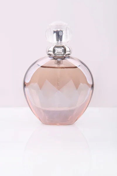 Perfume bottle with diamond — Stock Photo, Image