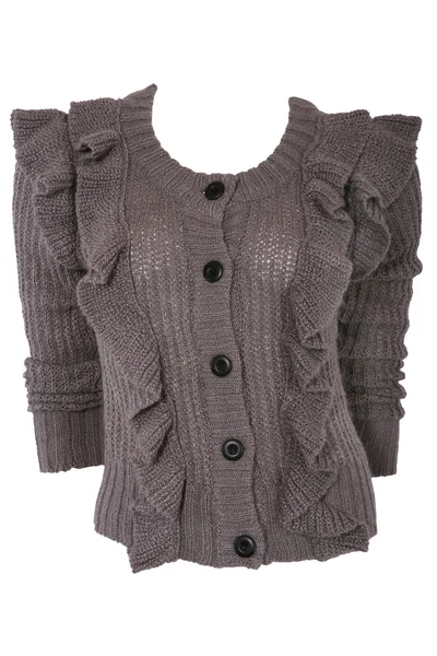 Vrouwelijke wollen trui — Stockfoto