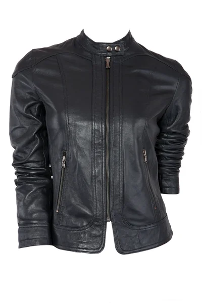 Female leather jacket — Stock Photo, Image