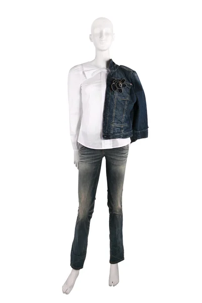 Female clothing on a mannequin — Stock Photo, Image