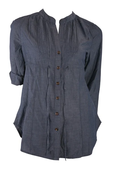 Blue female blouse — Stock Photo, Image
