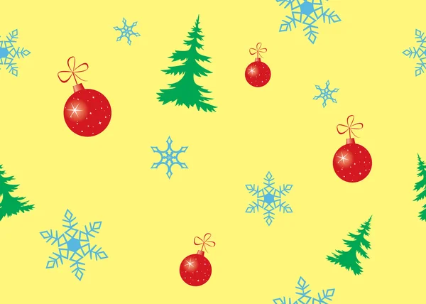 Векторная бесшовная цветовая текстура на Рождество — стоковый вектор