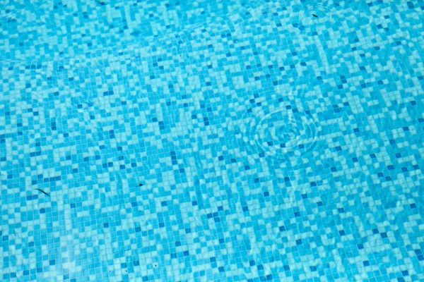 Piastrelle blu, mosaico, acqua — Foto Stock