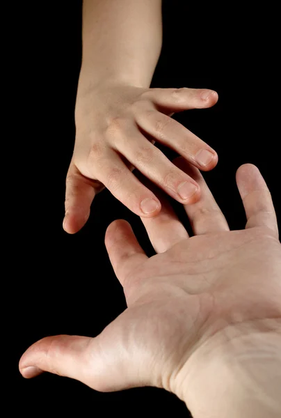 Άνδρας και γυναίκα χέρια — Φωτογραφία Αρχείου