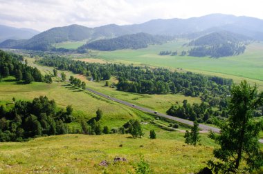 güzel dağ Vadisi, Altay Dağları, Rusya Federasyonu