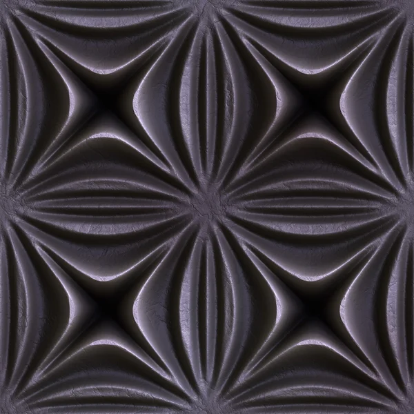 Metal Seamless Tileable Decorative Background Pattern — Stock Photo, Image