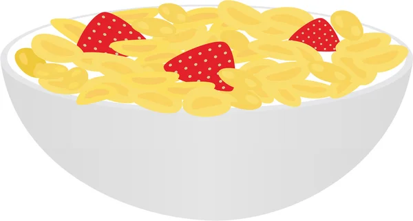 Flocons de maïs — Image vectorielle