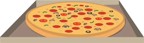 Ppizza - Stok Vektor