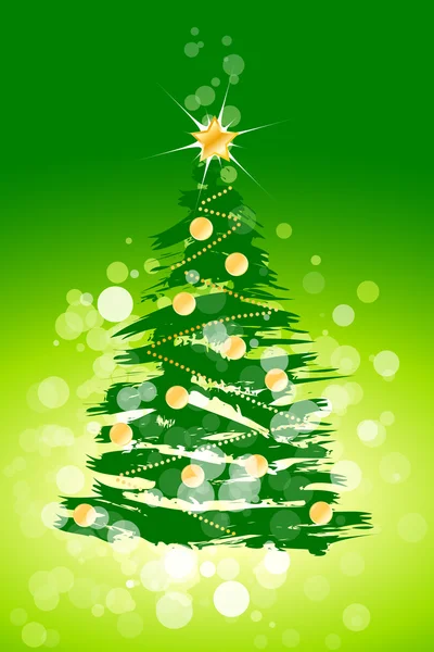 Noel ağacı arka planı — Stok Vektör