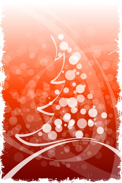 Grunge Hiver et fond de Noël — Image vectorielle