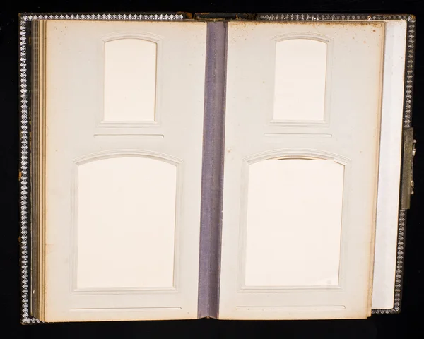 Vintage blank page from photoalbum — Stock Photo, Image