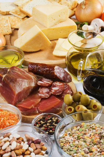 Voedingsmiddelen en nieuwe voedselingrediënten — Stockfoto