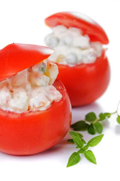 Gevulde tomaat — Stockfoto