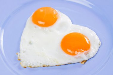 Fried eggs clipart