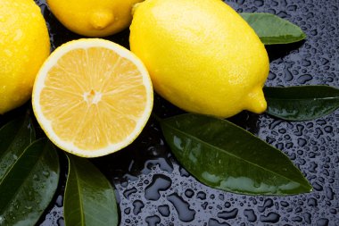 Fresh lemon fruit clipart