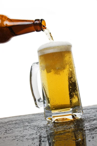 stock image Glass of beer