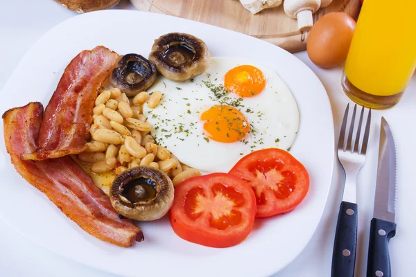 英語朝食 — ストック写真