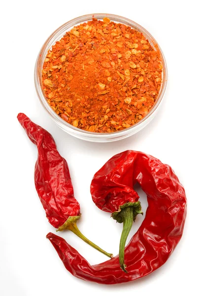 Ground chili pepper — Stock Photo, Image