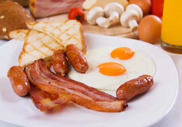 英語朝食 — ストック写真