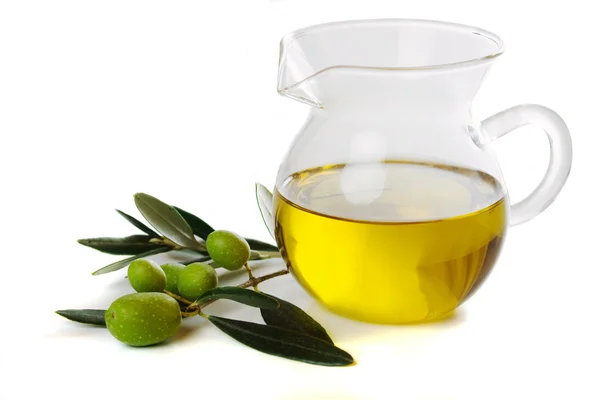 Olio extra vergine di oliva — Foto Stock