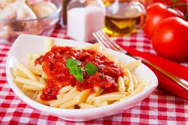 Pasta maccheroni italiani — Foto Stock