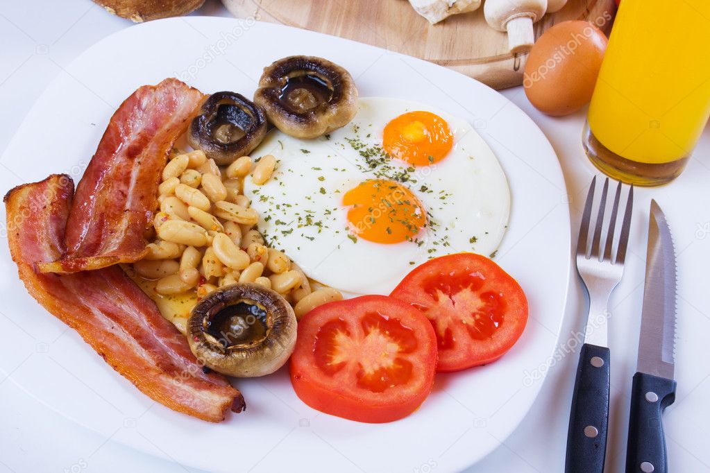 Английский завтрак фото