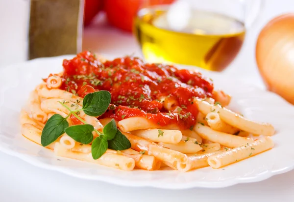 Italian macaroni pasta — Stock Photo, Image