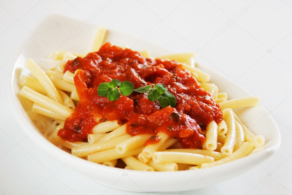 Italian macaroni pasta