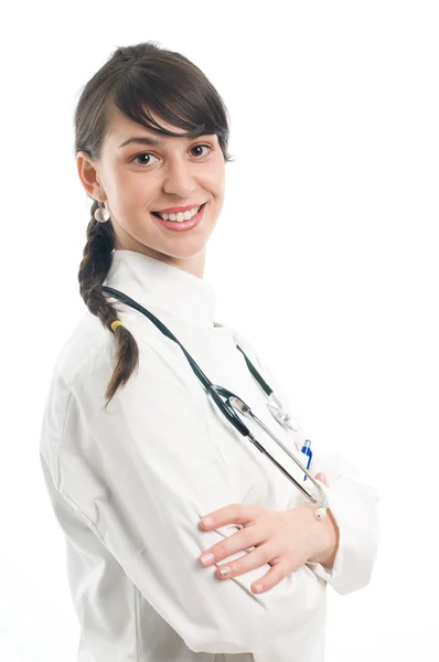 Geneeskunde vrouwelijke werknemer — Stockfoto