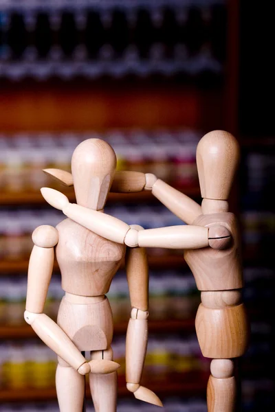 stock image Manequins are in love!